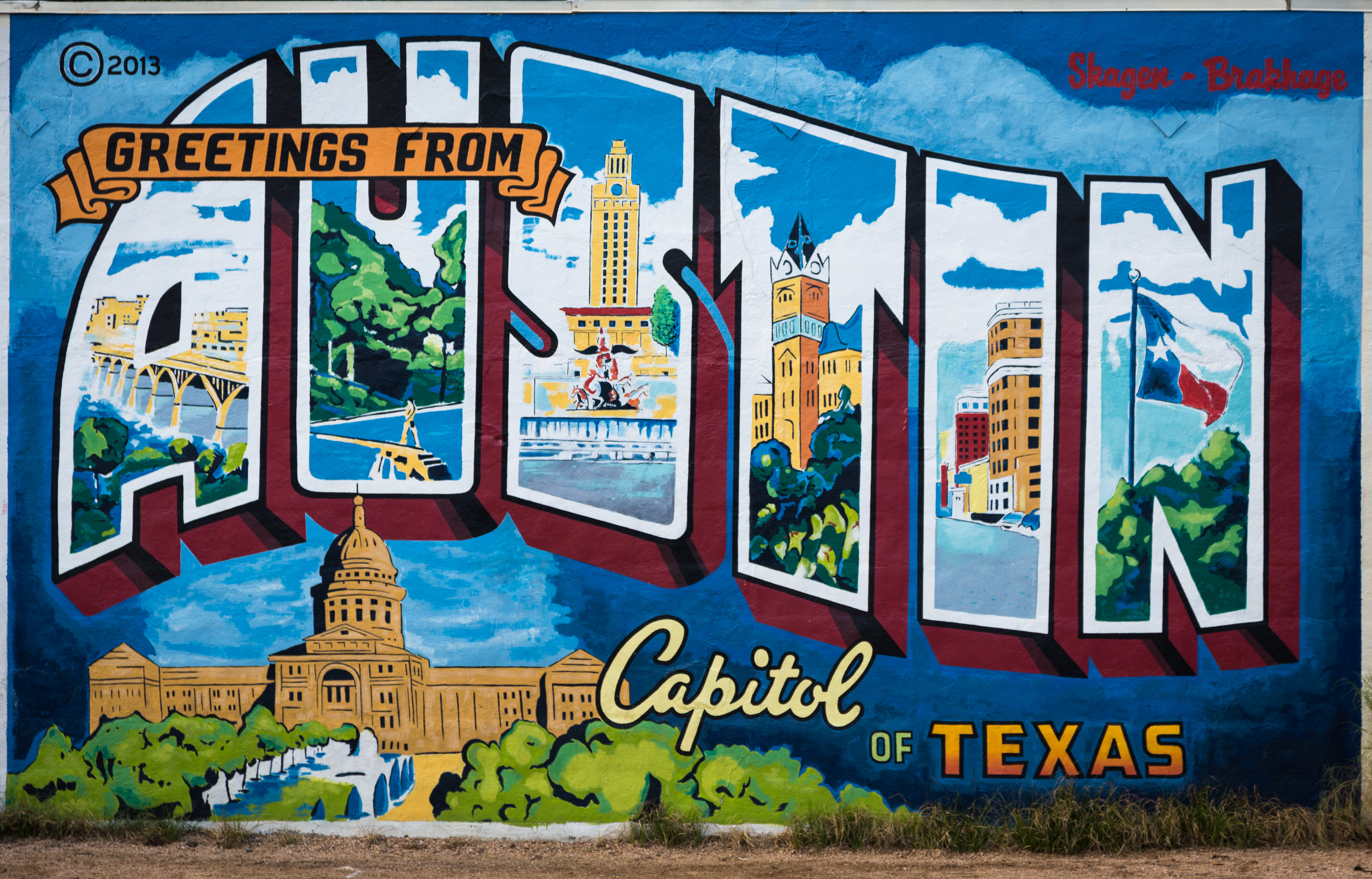 Greetings-From-Austin-Postcard-Mural