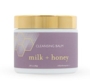 milk + honey cleansing balm